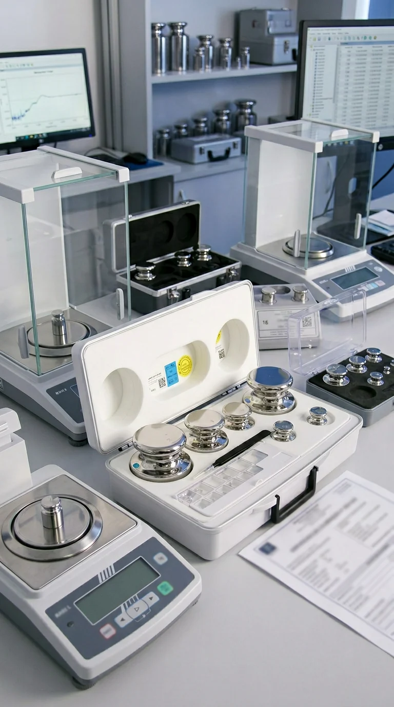 Precision balances and reference weights in the GTN metrology laboratory